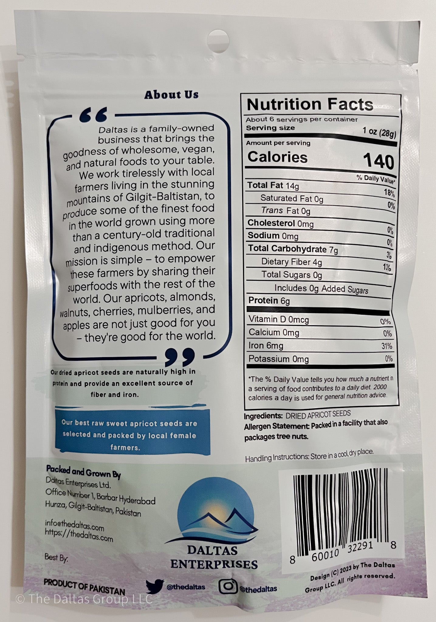 Sweet Apricot Kernels